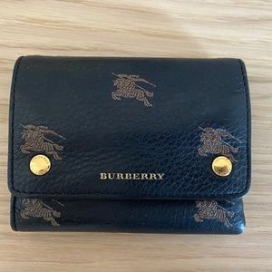 Burberry 3 fold wallet